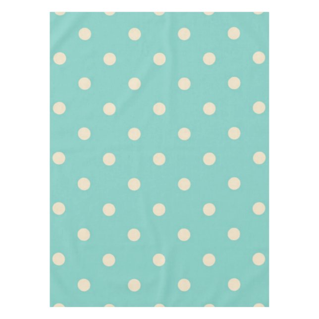 Polka dot pattern tablecloth (Front)