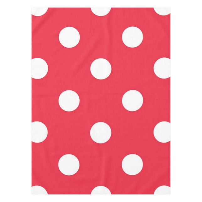 Polka dot pattern tablecloth (Front)
