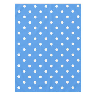 Polka dot pattern tablecloth