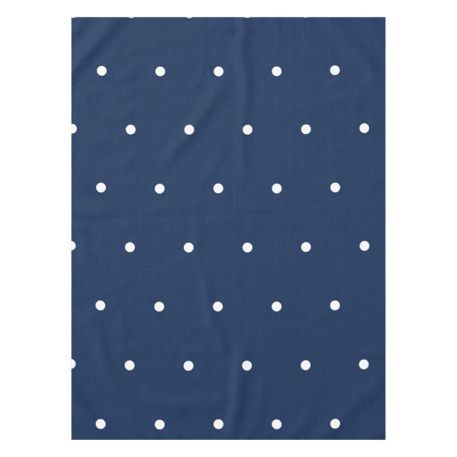 Polka dot pattern tablecloth (Front)