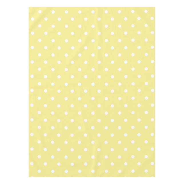 Polka dot pattern tablecloth (Front)