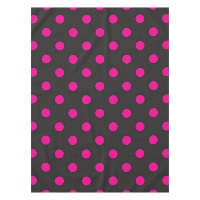 Polka dot pattern tablecloth (Front)