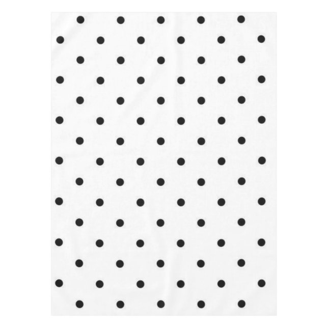 Polka dot pattern tablecloth (Front)