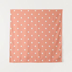 Polka dot pattern tapestry