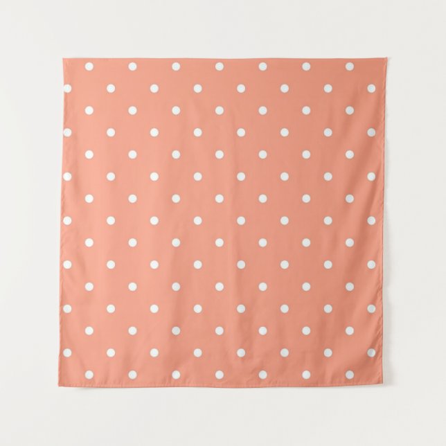 Polka dot pattern tapestry (Front)