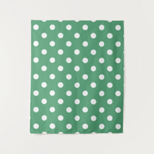 Polka dot pattern tapestry