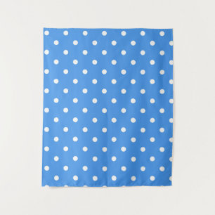 Polka dot pattern tapestry