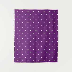 Polka dot pattern tapestry