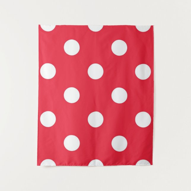 Polka dot pattern tapestry (Front)