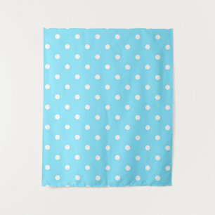 Polka dot pattern tapestry