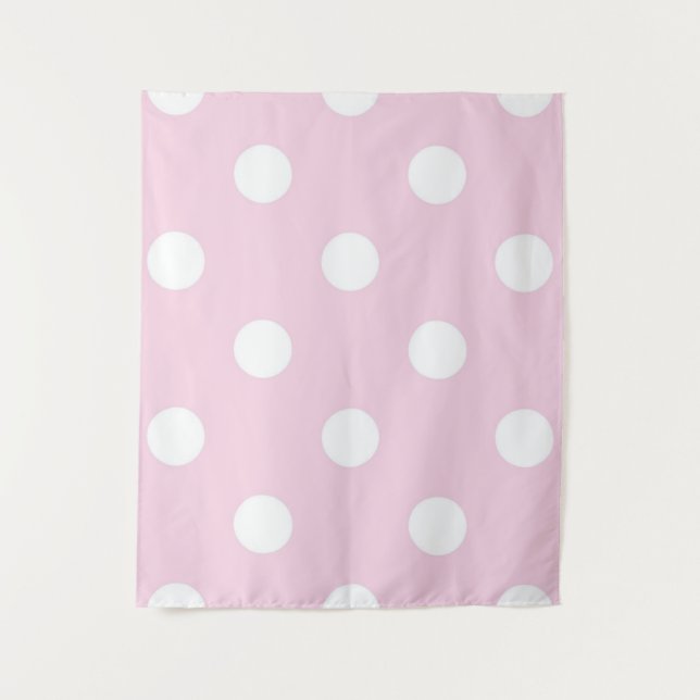 Polka dot pattern tapestry (Front)
