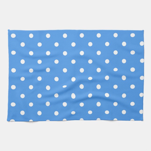 Polka dot pattern tea towel (Horizontal)