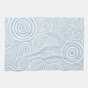 Polka dot pattern tea towel