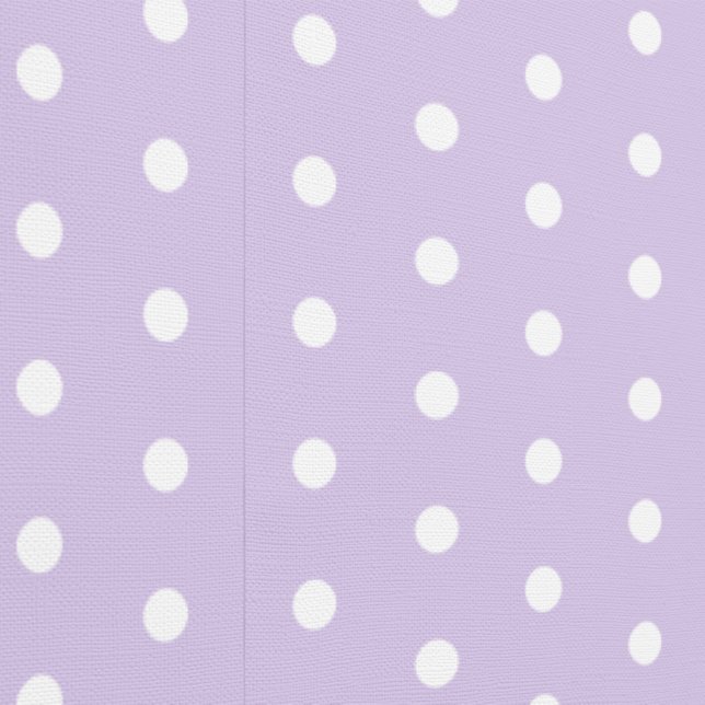 Polka Dot Patterned Lilac Light Purple Cute Pretty Wallpaper (Seam)