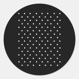 Polka Dot Polka Dots 4 Classic Round Sticker