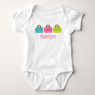 Polka Dot Purses Personalised Bodysuit or T-shirt