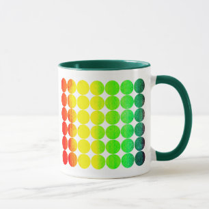 Polka Dot Rainbow 1 Mug