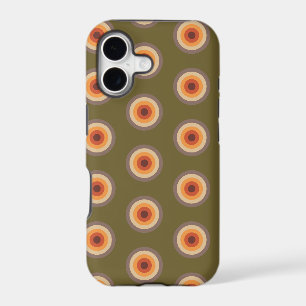 Polka Dot - Red Orange Yellow Tan Green Brown