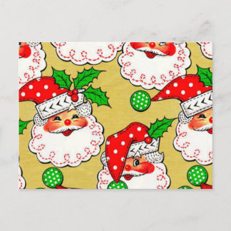Polka Dot Santa | Postcards