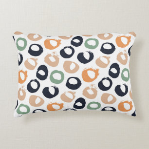 Polka dot seamless pattern. Vintage illustration.  Decorative Cushion