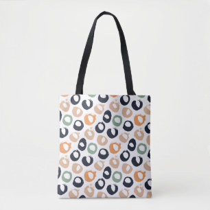 Polka dot seamless pattern. Vintage illustration.  Tote Bag