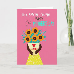 Polka Dot Skirt Mom Card