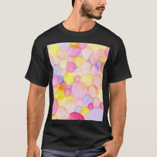 Polka Dot Splash: Colourful Watercolor T-Shirt