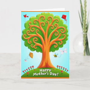 Polka Dot Spring Day Card