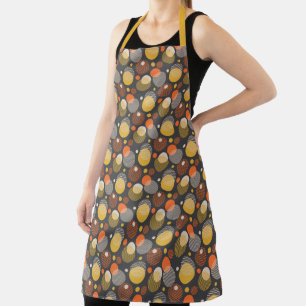 Polka Dot Stripe Pattern Apron