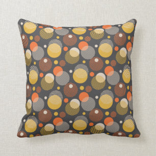 Polka Dot Stripe Pattern Cushion