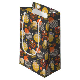 Polka Dot Stripe Pattern Small Gift Bag