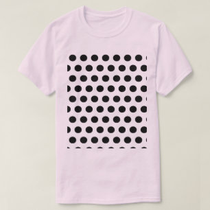 Polka Dot T-Shirt (Pink & Black)
