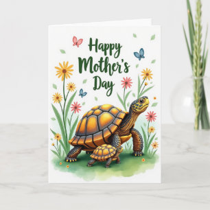 Polka Dot Tortoise Happy Day Card