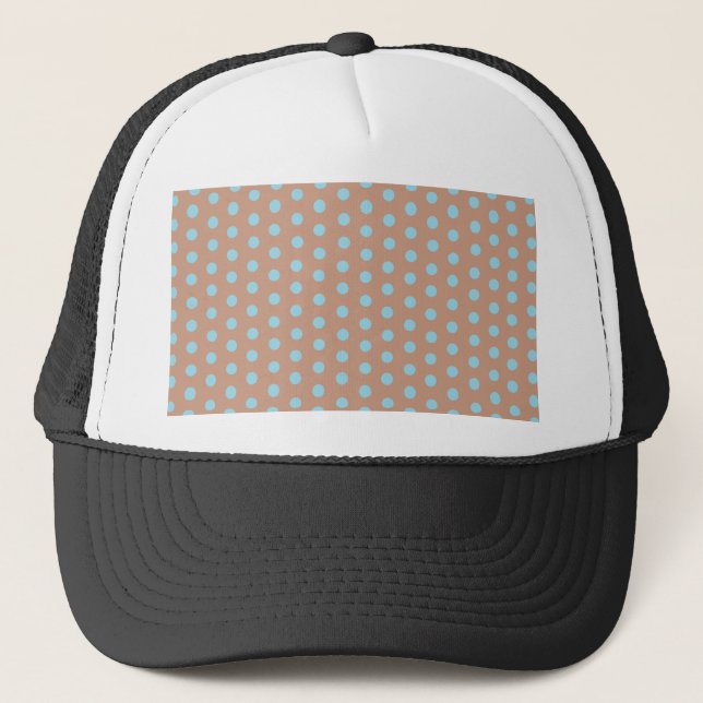 Polka Dot Trucker Hat (Front)