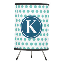 Polka Dot Two Colour with Custom Monogram