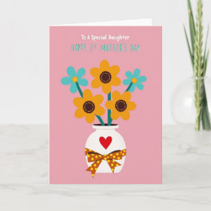 Polka Dot Vase Occasion Card