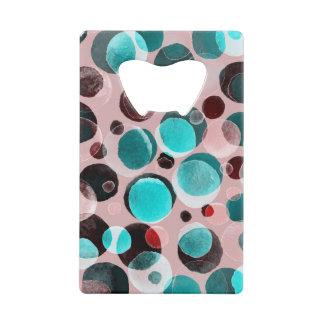 Polka dot watercolor, abstract pattern.