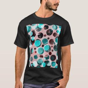 Polka dot watercolor, abstract pattern. T-Shirt