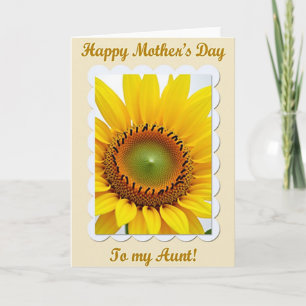 Polka Dot Yellow Flower Card