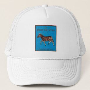 Polka Dot Zebra English Pub Trucker Hat