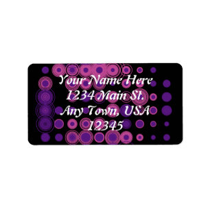 Polka Dots 3 Label