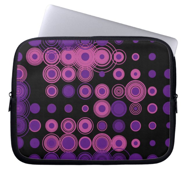 Polka Dots 3 Laptop Sleeve (Front)