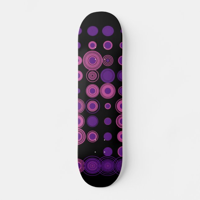 Polka Dots 3 Skateboard (Front)