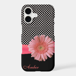 Polka Dots and Gerber Daisy iPhone 8 Case