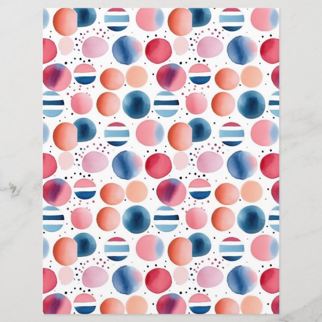Polka Dots and Stripes 19 (Back)