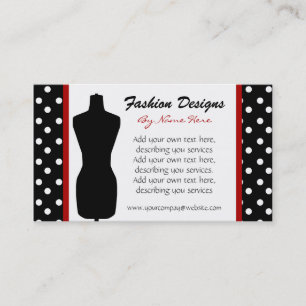 Polka Dots Business Card