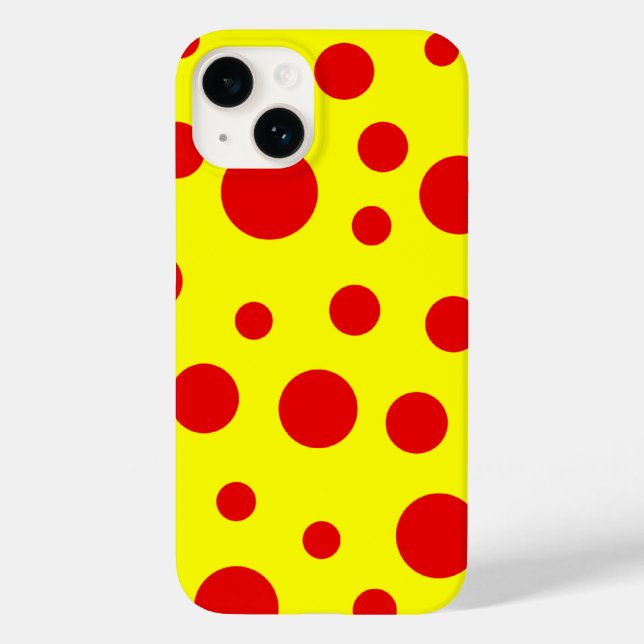 Polka Dots Case-Mate iPhone Case (Back)
