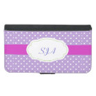 Polka Dots Design Phone Wallet