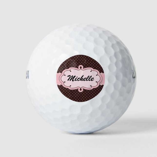 Polka Dots Golf Balls (Front)