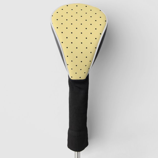 Polka Dots Golf Head Cover (Front)